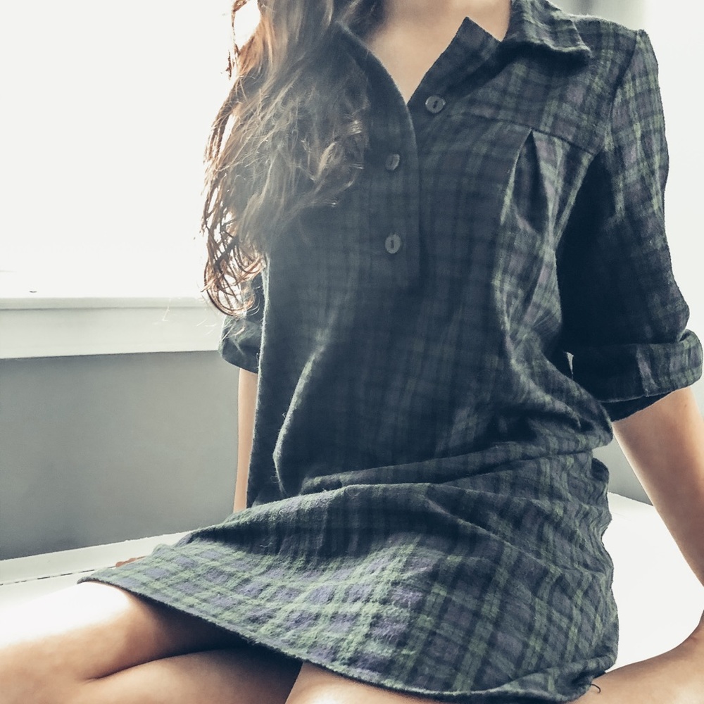 Flannel Dress